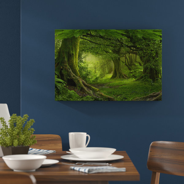 East Urban Home Tropical Rainforest Jungle Wall Art on Canvas & Reviews
